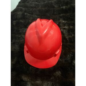 MSA 10150223 Hard Hat,Type 1, Class E,Ratchet,Red 19XZ33